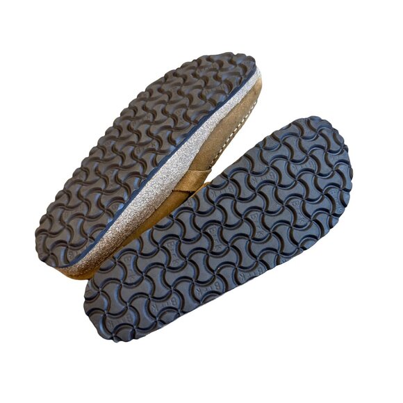 Birkenstock Buckley Tan Slip-On Backless Shoes Closed Toe Size 40 9 Women's - Picture 6 of 15